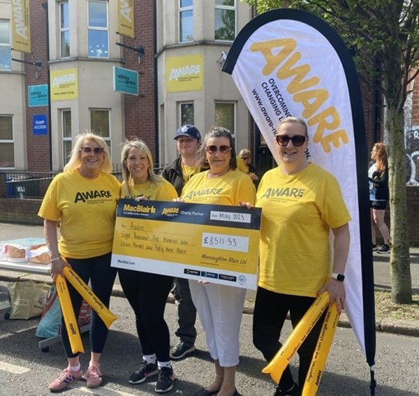 MacBlair colleagues raise over £17,000 for charity