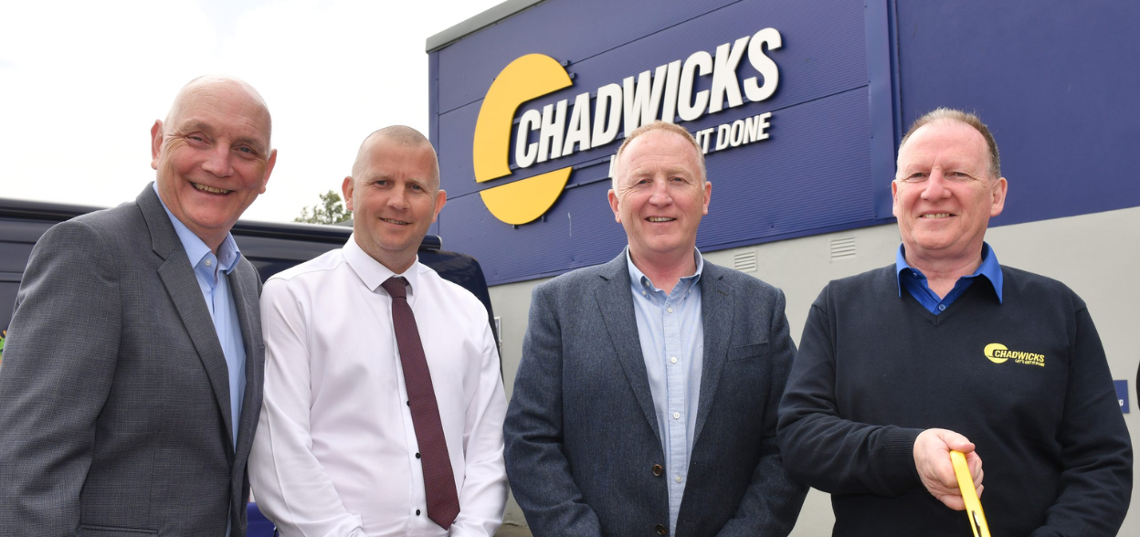 Signpost of Daly Bros Rebrands to Chadwicks Dundalk