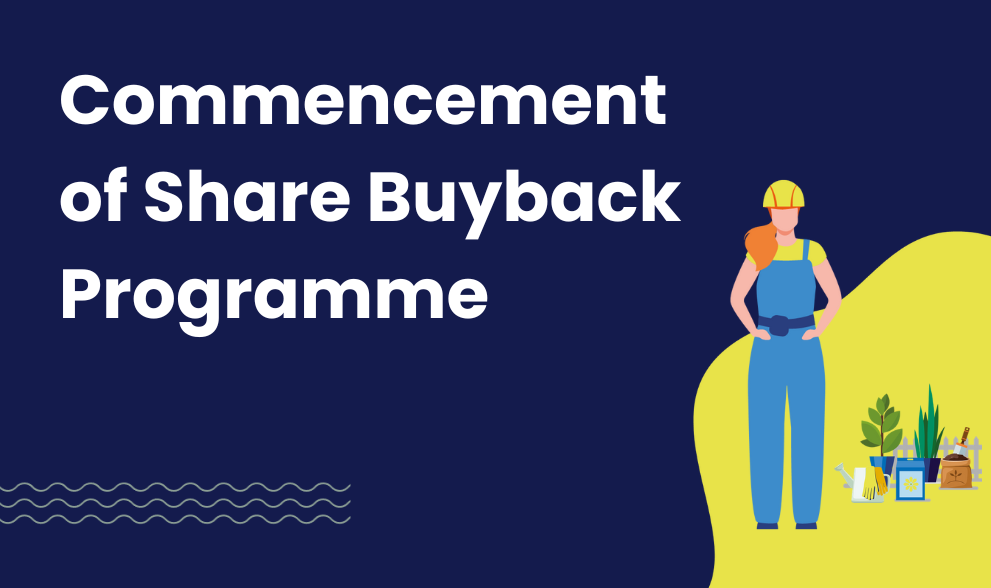 Signpost of Commencement of Share Buyback Programme