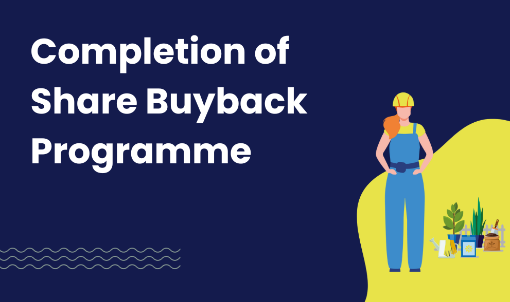 Signpost of Completion of Share Buyback Programme