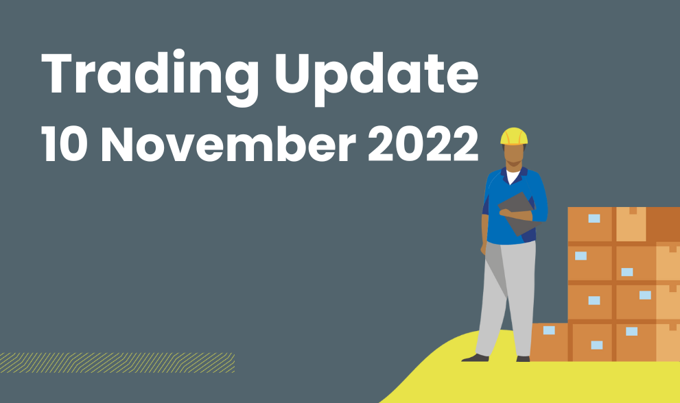 Signpost of Trading Update 10 November 2022