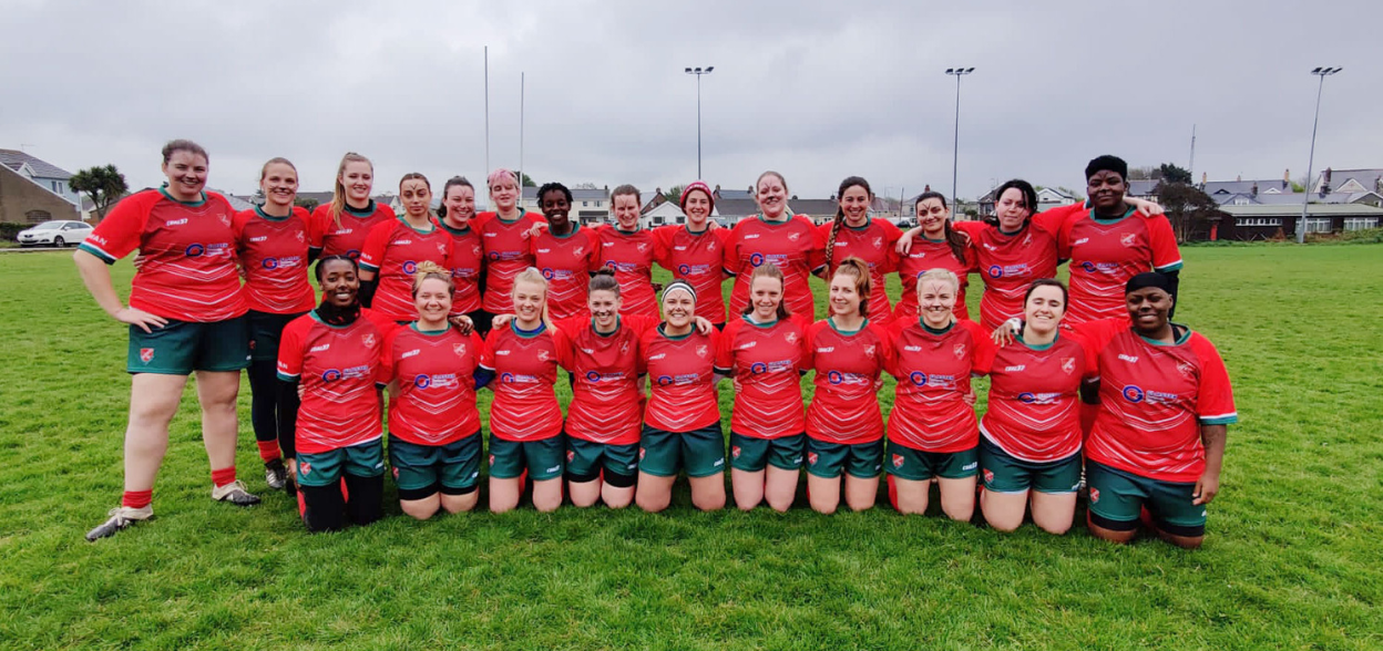 Signpost of TG Lynes Backs Growing women’s Rugby Team